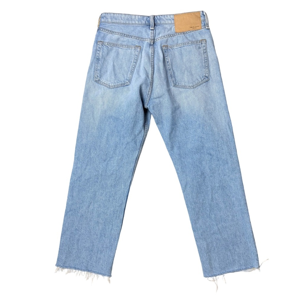 Rag & Bone Maya High-Rise Ankle Straight Jeans Button Fly - Picture 3 of 9